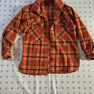 Wild Fable Pink and Green Plaid Shirt